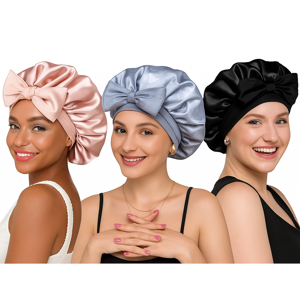 Gorro de Satén doble capa Edición Corazones - Theluzia®
